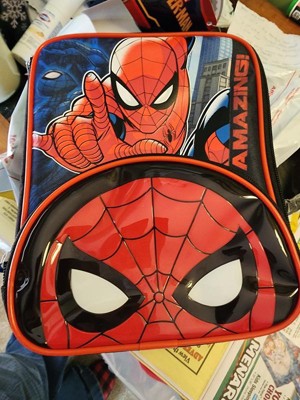 Spider-man Kids' Single Compartment Lunch Box With Zip Pocket - Blue :  Target