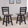 Brassex Set of 2 Artega Counter Height Barstools - 2 of 4