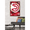 Trends International NBA Atlanta Hawks - Maximalist Logo 23 Framed Wall Poster Prints - 2 of 4