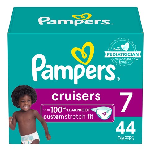 Pampers Baby Dry Diapers, Size 7, 88 Count