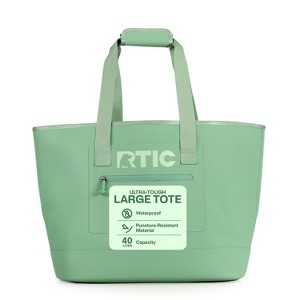 RTIC Outdoors Ultra-Tough Tote Bag - Sage Green L: Lightweight