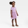 Toddler Girls' Short Sleeve Dress - Cat & Jack™ - 3 of 3
