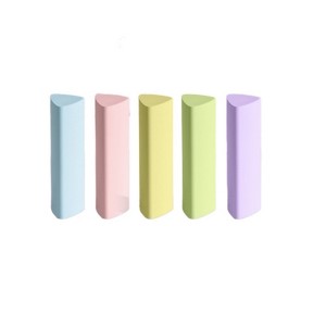 HTUTWOO Erasers,Triangular Grip Erasers for Kids - Portable School & Office Supplies,Cute Art Drawing Erasers for Students - 1 of 4