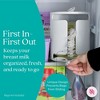 Nurse and Nourish Breast Milk Storage Tower for Willow Pump Bags - 4oz - Breastfeeding Supplies - Fits Up to 16 Bags - 3 of 4
