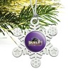 Prairie View A&M Primary Logo Metal Snowflake Christmas Tree Holiday Ornament - 2 of 3