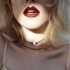 Single Choker on Genuine Leather Cord for Women. Fashionable, Exquisite and High-end - 2 of 4