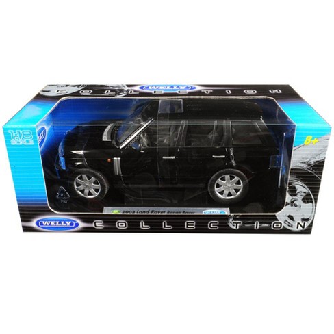 2003 Land Rover Range Rover Black 1 18 Diecast Model Car By Welly Target