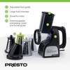 Presto Professional SaladShooter Electric Slicer, Shredder and Vegetable Grater for Meal Prepping Salads, Soups, Pizzas, Tacos, and Desserts with Ease - 3 of 4