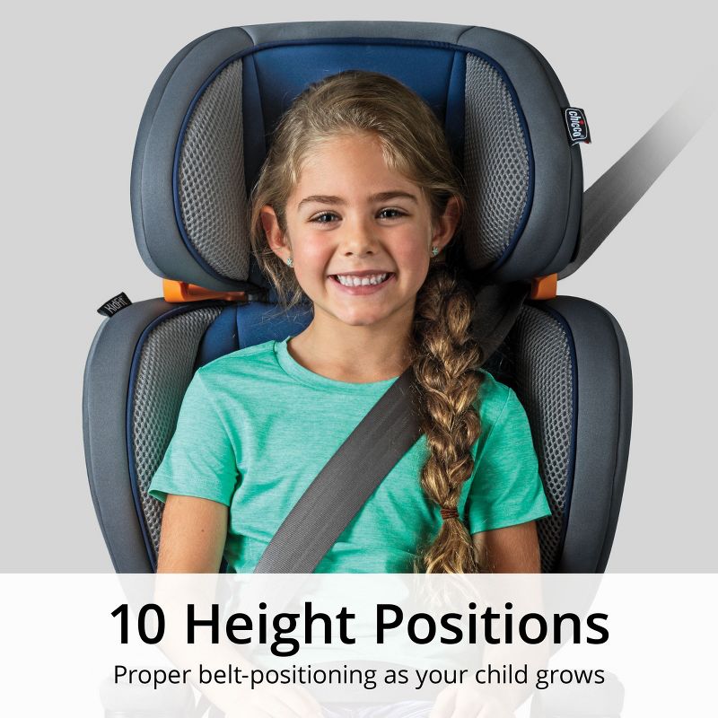 Chicco KidFit Adapt Plus 2-in-1 Belt Positioning Booster Car Seat - Vapor, 5 of 12
