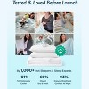 Cooling Comforter Set - Ultra Comfort with Cooling Blanket, Wrinkle-Free Deep Pocket Fitted Sheet, Breathable Pillowcase(s) for Skin and Hair Bedding - 3 of 4