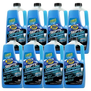 Zep Septic Defense Tank & Cesspool Treatment – Break Down Waste – 64 oz - 1 of 4
