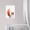 15" x 21" Squirrel Bubblegum Animals Framed Art Print - Wynwood Studio: Modern Decor, Digital Artwork, White Plastic Frame, Wire Mount - 3 of 4