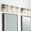 Quorum Lighting 3 - Light Vanity in  Satin Nickel - 3 of 4