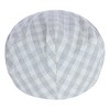 Kenny K. Men's Gingham Check Poly Cotton Ivy Flat Cap - 3 of 4