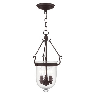 Livex Lighting Jefferson 3 - Light Chandelier in  Bronze