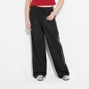 Women's Mid-Rise Wide Leg Track Pants - Wild Fable™ - image 2 of 3