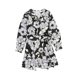 bar III Womens Printed Floral Wrap Dress - 1 of 2
