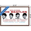 Trends International The Beatles - Candlestick Park Landscape Framed Wall Poster Prints Mahogany Framed Version 22.375" x 34" - 3 of 4