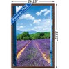 Trends International Lavender Field Framed Wall Poster Prints - 3 of 4