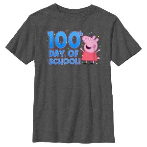 Boy's Peppa Pig 100th Day of School T-Shirt - 1 of 4