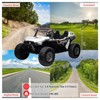 24V 2-Seater 4WD UTV Electric Ride-On Car for Kids with Parent Remote Control, Adjustable 21" Seats + Foldable 3rd Seat - 4 of 4