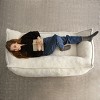 Clearance Sales Boucle Bean Bag Sofa,Upholstered Double Bean Bag Chair,Bean Bag Couch For Adults and Kids-Tanpinhause - 3 of 4