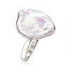 Ross-Simons 20x16mm Cultured Keshi Pearl Ring in Sterling Silver - 3 of 4