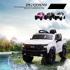 Red 12V Kids Ride On Truck Electric Silverado Trail Boss With Remote Control MP3 Bluetooth LED Lights And Suspension Red - 4 of 4