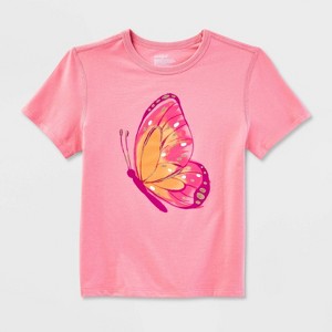 Kids' Adaptive Short Sleeve Graphic T-Shirt - Cat & Jack™ - 1 of 3