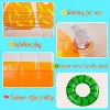 Jasonwell 2PCS Fruit Pool Floats - Watermelon & Lime Inflatable Rings for Kids & Adults, Vibrant Multi-Color Design - 3 of 4