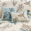 Sapphtopaz 7 Piece Comforter Set Bedding Set Farmhouse Style Twill Plant Printed Embroidery Reversible Cotton Quilt Set, Multicolor - 3 of 4