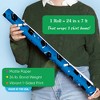 Big Dot of Happiness Blue Graduation Wrapping Paper, Class of 2026 Congrats Grad Party Gift Wrap Supplies, 24 in x 7 feet, 1 Roll - 3 of 4