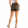 Women's Smocked Waist Shorts - bobi - 4 of 4