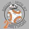 Toddler's Star Wars My 2nd Birthday BB-8 T-Shirt - 2 of 3