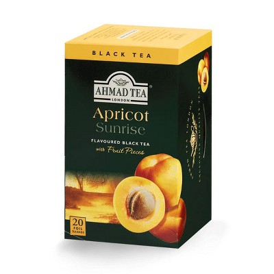 Ahmad Tea Apricot Sunrise Black Tea 20ct tea bags