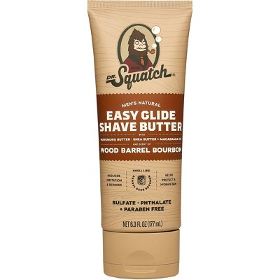 DR. SQUATCH Shave Butter - Wood Barrel Bourbon - 6 fl oz