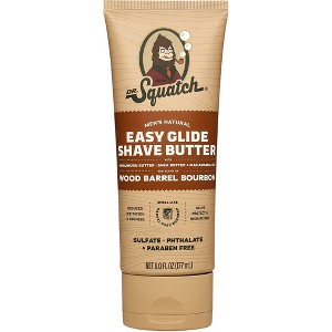 DR. SQUATCH Shave Butter - Wood Barrel Bourbon - 6 fl oz - 1 of 2