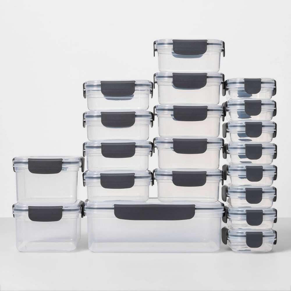 40pc Plastic Food Storage Set - Made By Design&amp;#8482;