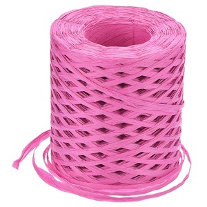 Unique Bargains Decorative Raffia Paper Craft Ribbon for Christmas Wrapping DIY - 1 of 4
