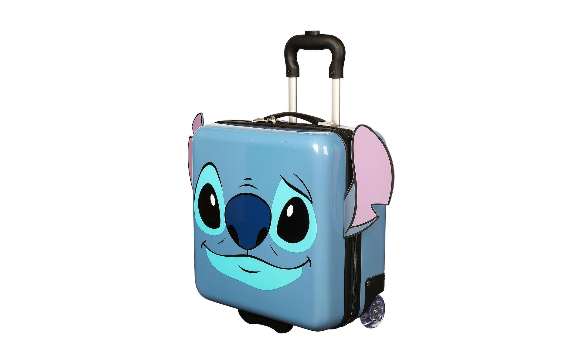 Lilo & Stitch Stitch Character Face Blue 15” Novelty Luggage