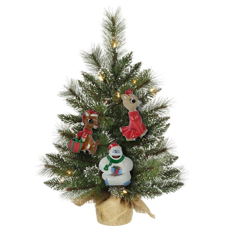 Wondapop Rudolph The Red-Nosed Reindeer Polyresin Christmas Ornament, Indoor/Outdoor Tree Decoration and Holiday Home Decor, 3 of 5