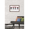 Trends International The Beatles - Candlestick Park Landscape Framed Wall Poster Prints Mahogany Framed Version 14.725" x 22.375" - 2 of 4