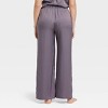 Women's Luxury Collection Shadow Striped Satin Pajama Pants - Auden™ - 2 of 4