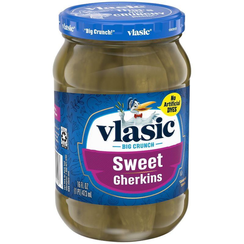 Vlasic Sweet Gherkin Pickles - 16 fl oz, 3 of 5