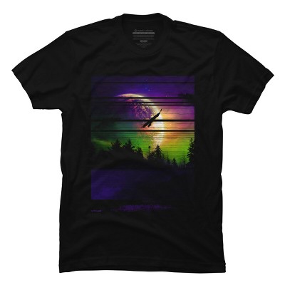 Men's Design By Humans Another World By clingcling T-Shirt