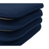 GoodGram Non Slip Chenille Premium Memory Foam Chair Cushions (4 Pack) - 2 of 2