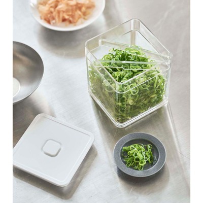 Black Plastic Freezer Safe Meal Prep Jar with Tongs