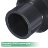 Unique Bargains Water Line Straight UReducer Pipe Fitting Reducing Coupling Connector Black - 4 of 4