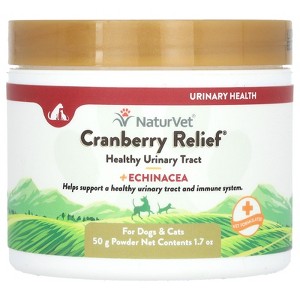 NaturVet Cranberry Relief, Plus Echinacea, For Dogs & Cats, 1.7 oz (50 g) - 1 of 4