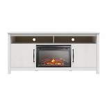 Aberdeen Electric Fireplace and TV Stand for TVs up to 65” - Room & Joy